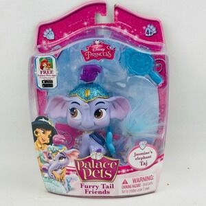 Disney Princess Palace Pets Taj Furry Tail Friends Jasmine's Elephant 2014 Open‎